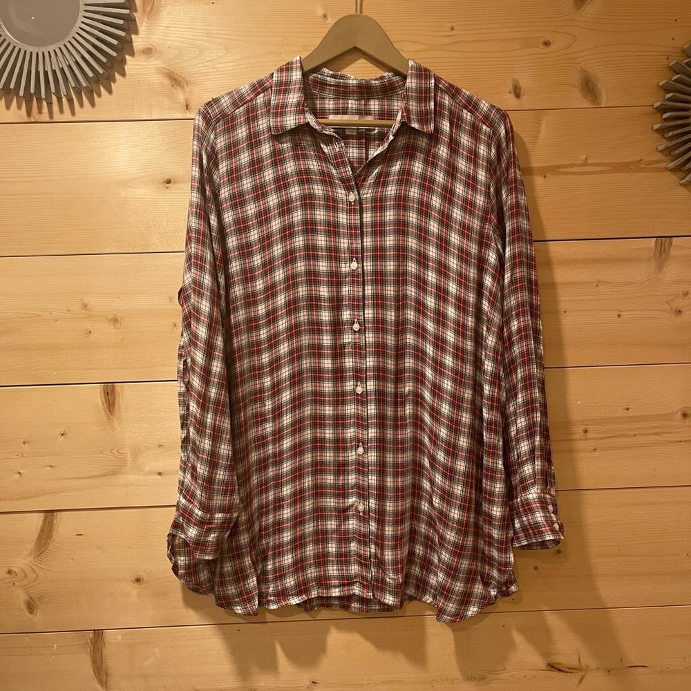 Loft Button Down Petite Large